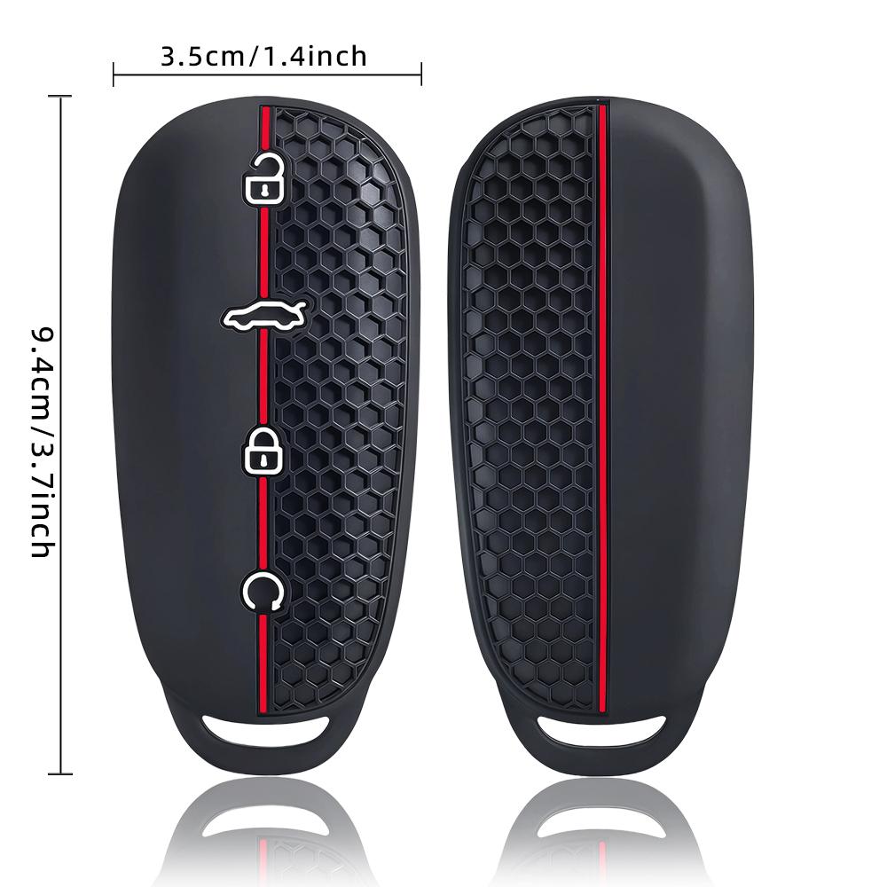 Silikon Auto Schlüsselhülle Für Chery Omoda C7 7 Shs Phev Zubehör Schlüsselanhänger Fernbedienung Dekoration Hülle Halter Fob