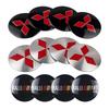4 Pezzi 56MM Coprimozzi Centrali per Ruote Auto Adesivo Logo Per Ralliart Lancer Outlander ASX Competition Xpander Outlander Colt