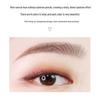 Haozhuang Dual End Eyebrow Pencil: Ultra-Fine, Waterproof, Smudge-Proof, Long-lasting for Natural Brows.