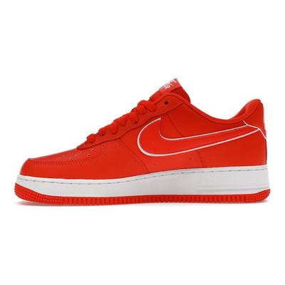 Air Force 1 07 Picante Red Men Sneakers White DV0788-600