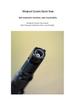 Blackdog Outdoor Rechargeable Windproof Camping Lighter with Rotating Head Tactical Torch