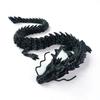 30CM 90cm 3D Printed Conjoined Dragon Ornaments Joints Can Move Creative Dragon Plants Rockery Fish Tank Landscaping Decoration