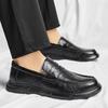 Handmade Mens Loafers 2024 New Arrival Men Casual Shoes Men Leather Fashion Office Footwear Brand Classic Men Shoes for Wedding