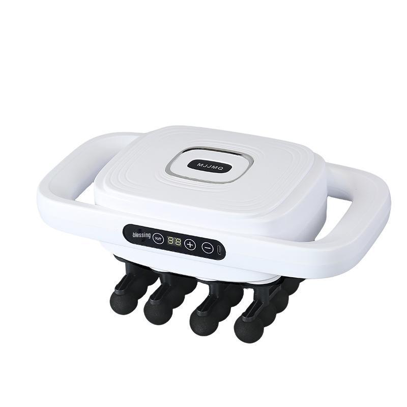 Smart Electric Fascia Massage Gun: 22 Heads, 9 Modes for Muscle Relief and Relaxation