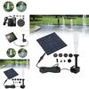 Solar Powered Fountain Garden Pond Water Feature Pump Kit Add Joy To Your Garden