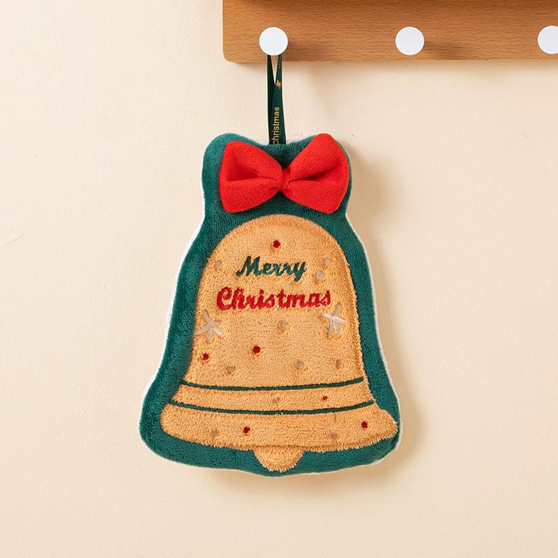 Cute Cartoon Hanging Hand Towel - Absorbent, Thickened Bathroom or Kitchen Dishcloth