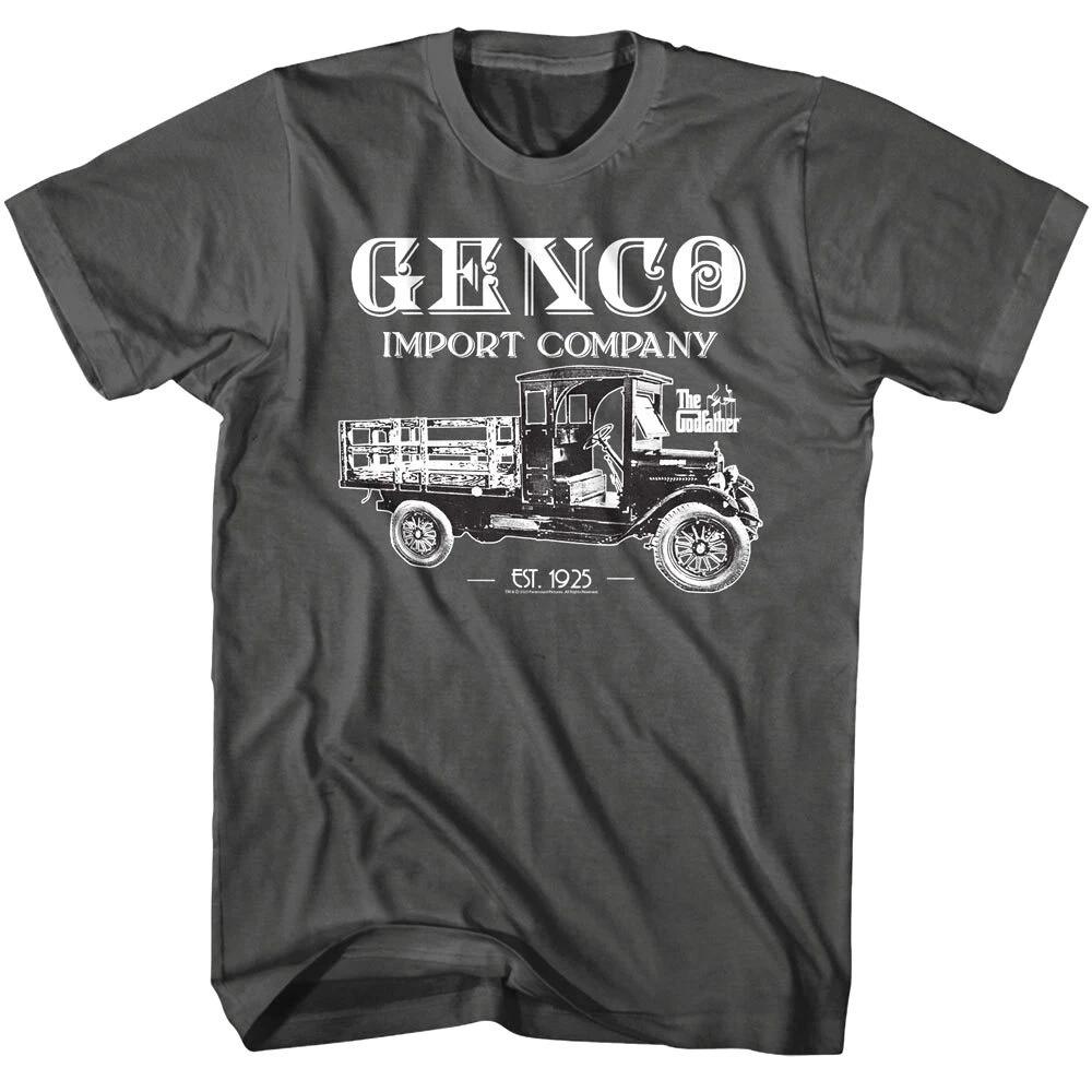 Godfather Genco Import Truck Men s T Shirt Italian Company Corleone Sicily Italy 2XL