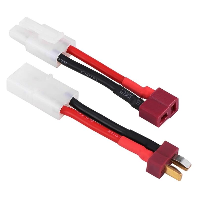 14AWG Silicone Battery Charging Cable for Tamiya T Plug Connector Fast Charging Power Supply for Vehicle Accessories