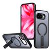 Konstrukcja z otworami chłodzącymi zapobiegająca upadkom Magnetyczne etui na Google Pixel 10A 9A Metalowy uchwyt Rama TPU Akrylowa osłona telefonu Coque Fundas