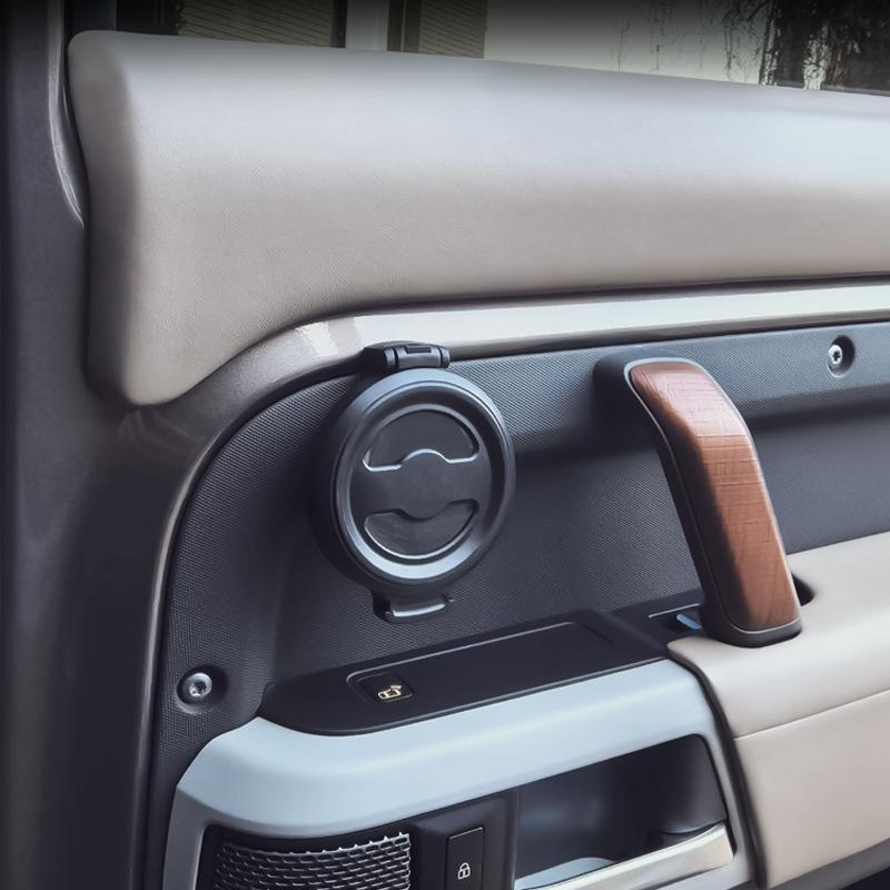 Land Rover Defender (20-25) Non-Destructive Folding Cup Holder for Car Door - Fits Coffee/Milk Tea Cups