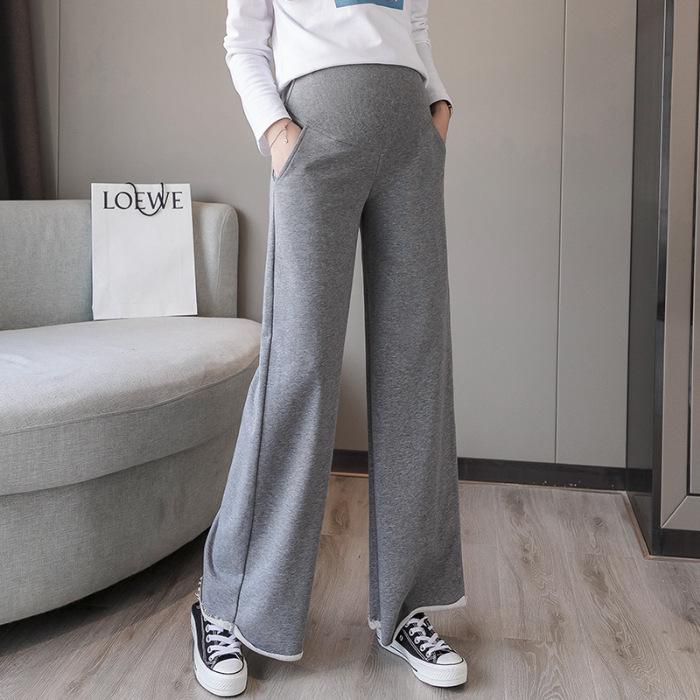 2026 Stylish Maternity Wide-Leg Spring/Autumn Pants 2X Large