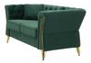 Sofa Emy Green With Cushionscm 162X83X76