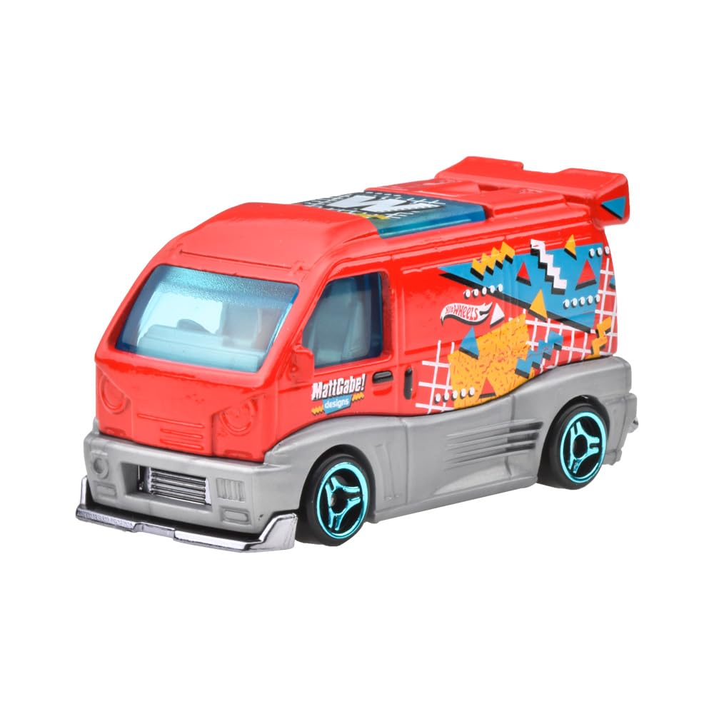 Hot Wheels Kei Swap Basic Car Toy Mini Vehicle JFN64 Red Ages 3 and Up
