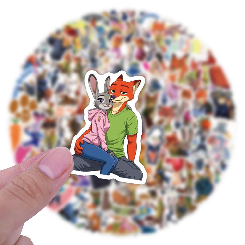 10/30/50/120pcs Zootopia 2 Stickers Cute Anime Decals DIY Motorcycle Luggage Laptop Funny Waterproof Graffiti Sticker Toy