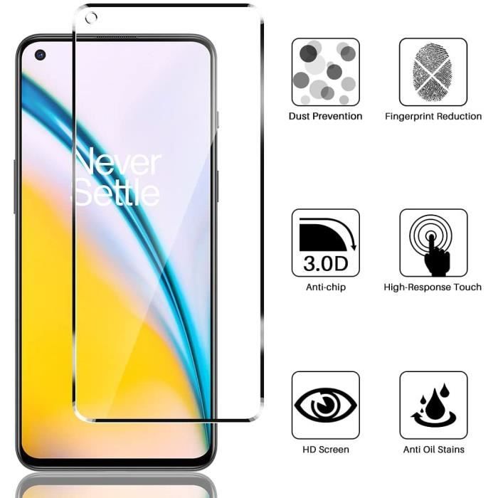 Film de Protection - One Plus - Nord 2 5G - Lot de 2 - Verre Trempé - Anti Rayure - 0.3 mm