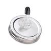 New Mason Jar Lid 70mm Silver Pour Spout 1pc