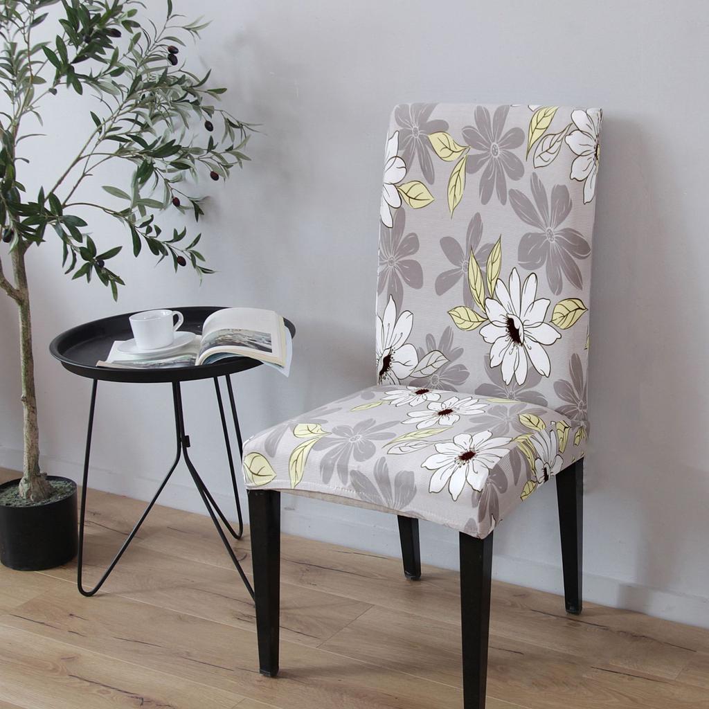 £Universelle Stuhlhusse All-Inclusive Sitzbezug Einteilige Esszimmerstuhlhusse Hotel Elastische Stuhlhusse Büro Computerstuhl