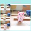 Cute Feline Plush Keychain Super Soft Short Plush Backpack Pendant
