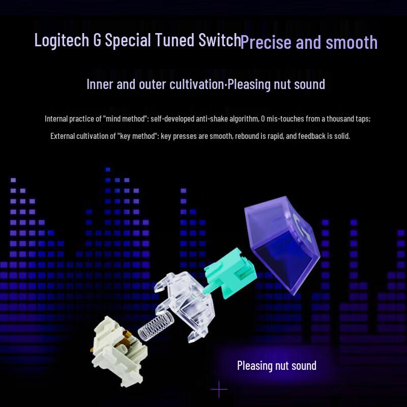 Logitech G316X Customizable RGB Hot-Swappable Mechanical Gaming Keyboard