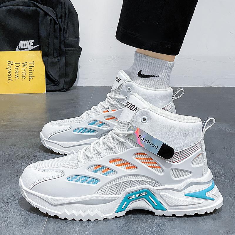 Casual Shoes Men Jogging Daddy Shoes Men Breathable  New Summer White Breathable Sneakers for Men and Women Running Shoes