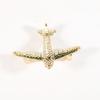 Minimally Designed Airplane Suit Coat Brooch Fashionable and Versatile Cardigan Pin Chest Flower