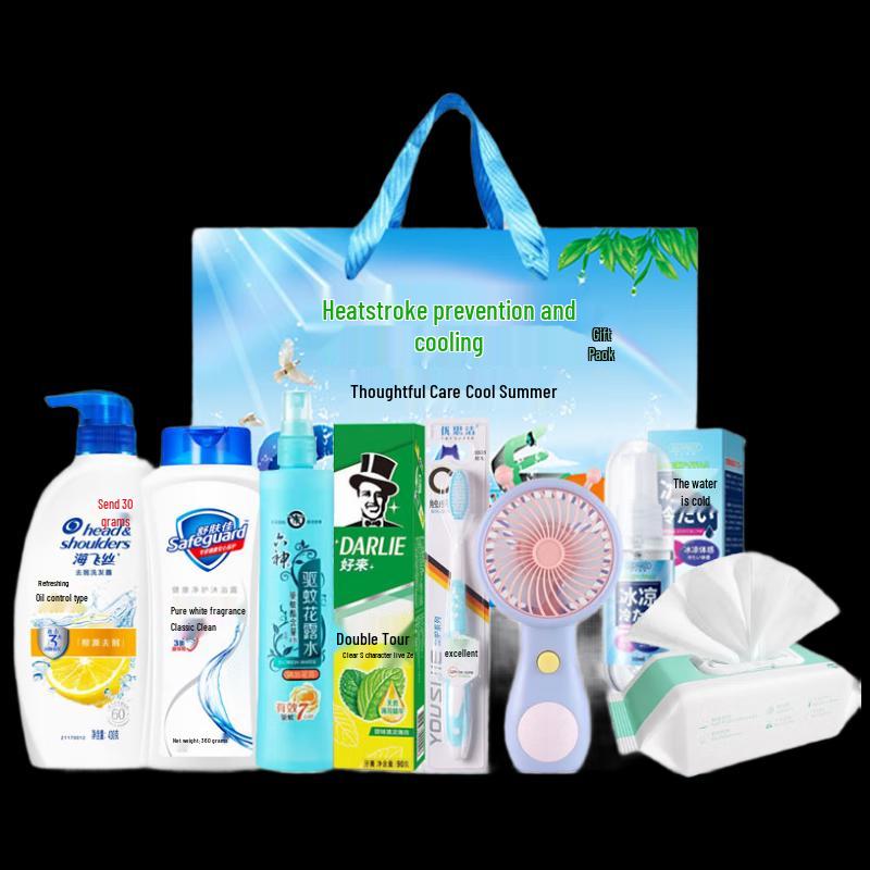 Yi San Wei Summer Cooling & Heatstroke Prevention Gift Set