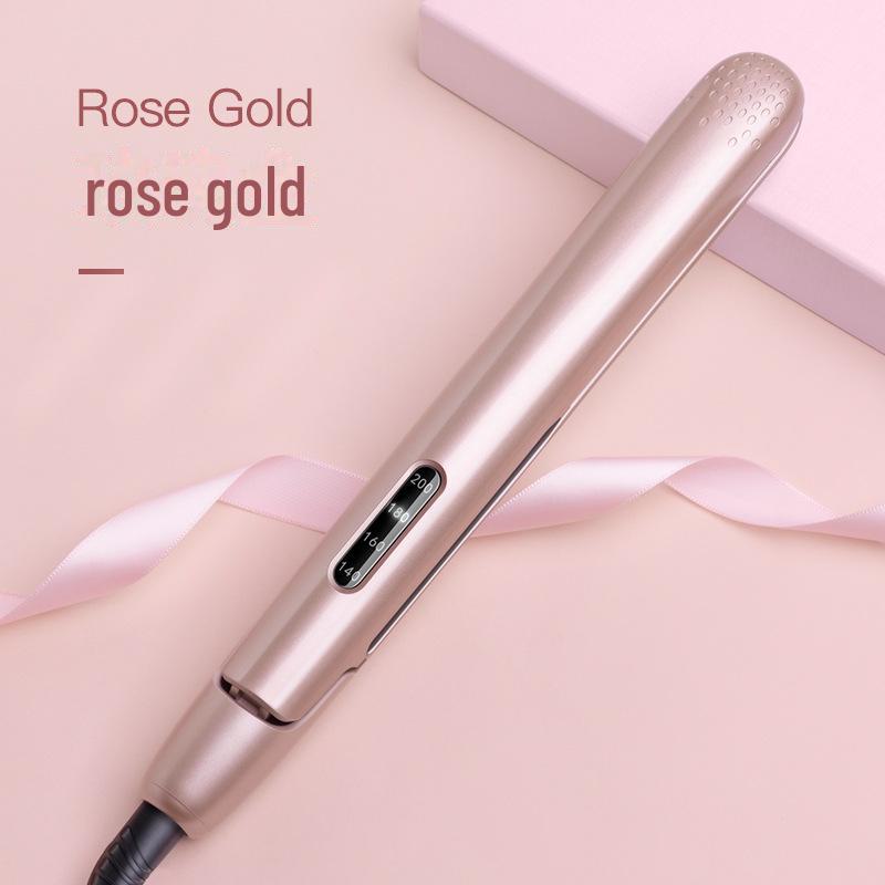 

Электрический выпрямитель и щипцы для завивки волос двойного назначения для женщин Regular розового золота