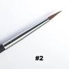 1Pcs Inter Dental Brush Porcelain Pens Tools Composite Cement Inter-Dental Shaping Plastic Glaze Ceramic Brush Pens