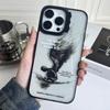 For iPhone 13 Pro Case Pattern Printed PC+TPU Phone Protective Cover