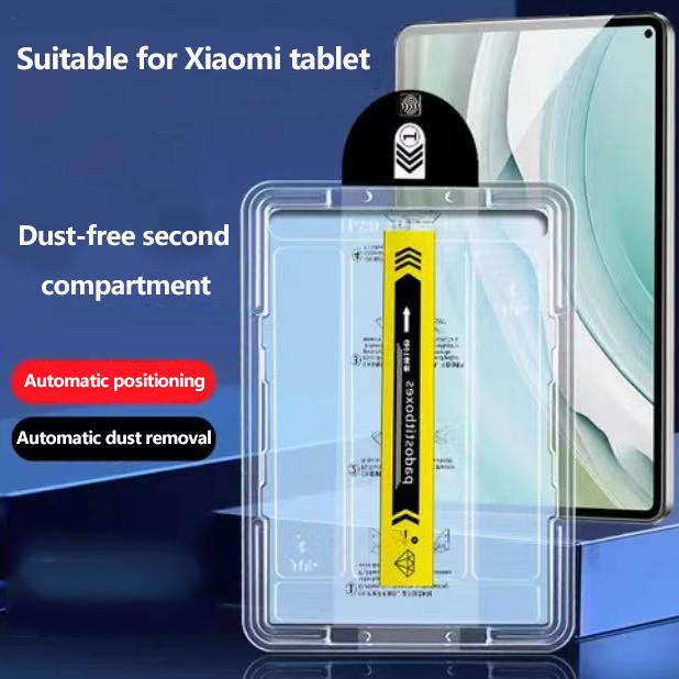 Автоматический установочный комплект Закаленное стекло Для Xiaomi Pad 7 11.2 7Pro 2024 5 6 6S Pro Poco Pad12.1 RedmiPad SE 8.7 11 Pro12.1 Pro 5G 12.1 Xiaomi Pad 5 5Pro 11