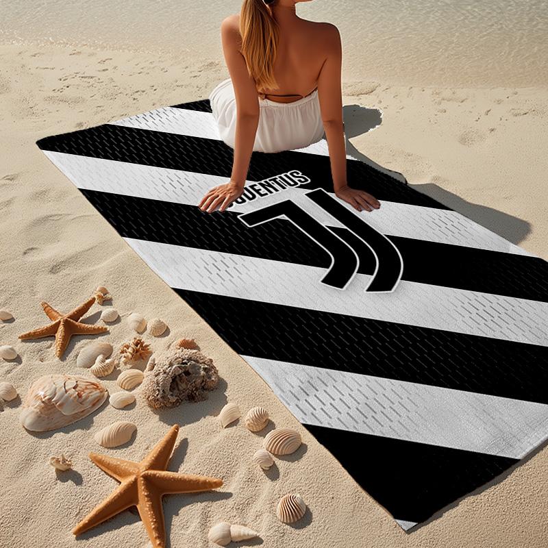 Juventus Endurance Poster Microfiber Beach Towel, Lightweight And Quick-Dry, for Summer Travel, Beach Essential, Swimming Pool