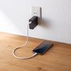 SANWA SUPPLY USB Silikonkabel 2.0 Type-C (PD240W, 0,5m, Hvit) KU-CCPES05W