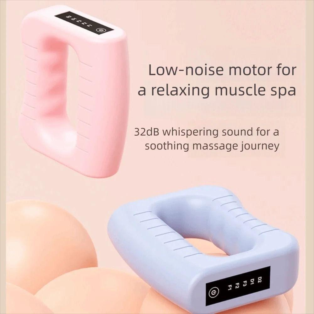 Adjustable Speed Electric Fascia Massage Ring Muscle Handheld Massager Full Body Relaxation
