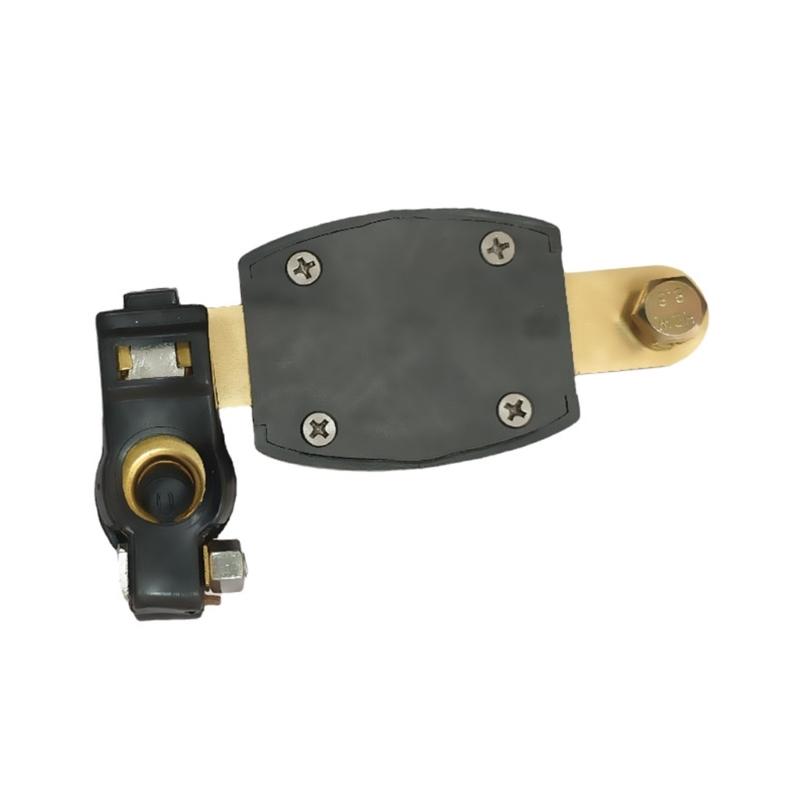High Current 250A Brass Battery Disconnect Switches for Automotive Marine Motorhome Applications Featuring Easy Tool Free Installation and Corrosion
