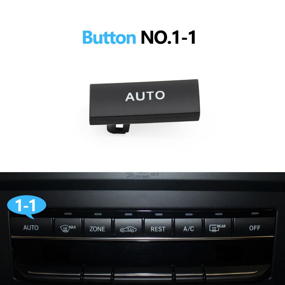 Central Console AC Heater Button Switch Cover Climate Control Button For BENZ E Class W212 W207 E200 E250 E300 E350 E400 E500
