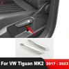 For Volkswagen VW Tiguan MK2 2017-     Matte Car Seat Ajust Switch Button Cover Trim Interior Accessories