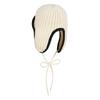 Knitted Hat with Flight Knit for Warm Winter Knitted Hat [Clape] Earflaps, Cap, Windproof, Winter, Skiing, Hiking, Autumn, Winter, Travel, Outdoors,