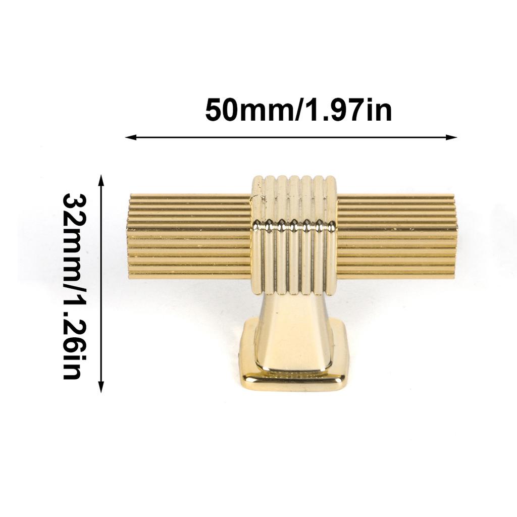 2pcs Aluminum Alloy Wardrobe Drawer Handle, Furniture Hardware Handle