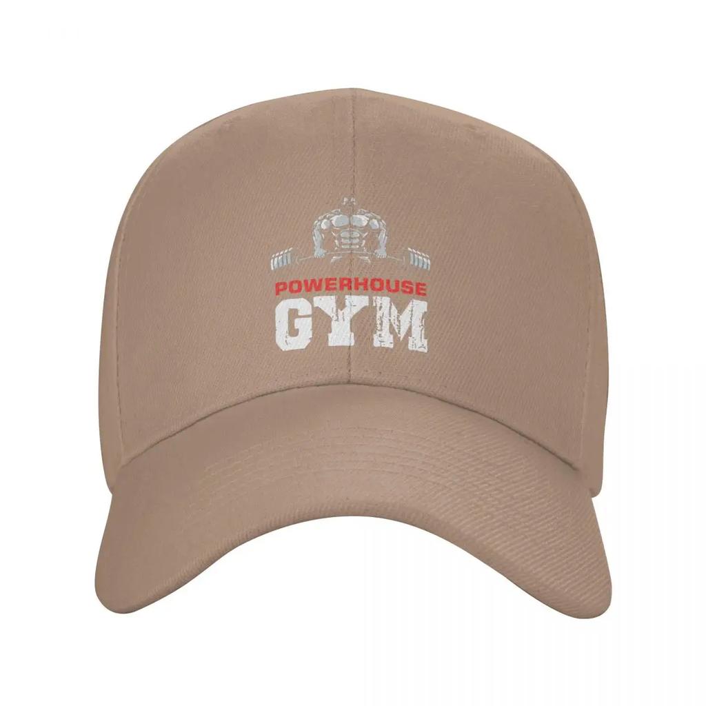 Berretto da Baseball Powerhouse Palestra Fitness Bodybuilding Personalizzato Unisex Donna Traspirante Cappellino da Papà Cappellini Snapback da Esterno