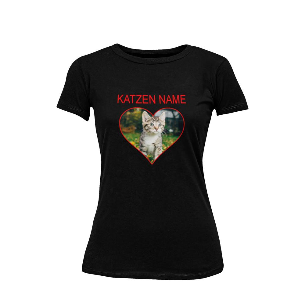 

Персонализированная фотография с кошачьей цитатой RIP Кот Умер Cat Женский приталенный 4XL