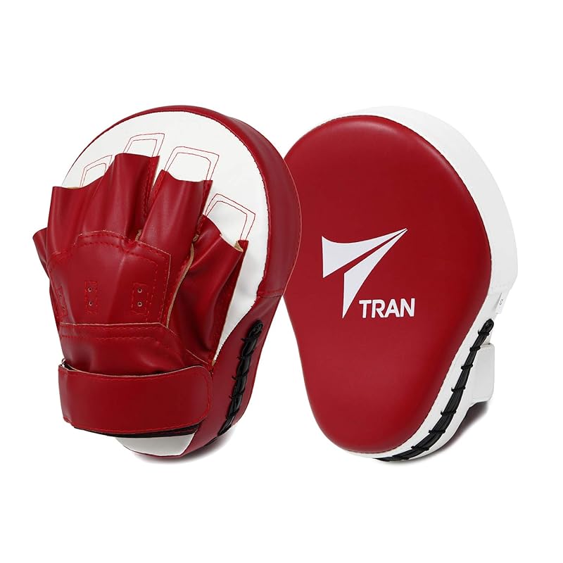 

[Used by Prestigious Gyms] Punching Mitts, Punching Gloves, Mitts, Boxing, Kickboxing, Martial Arts, Karate, Taekwondo, Practice, Set of 2, One Size