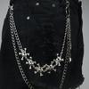 Hiphop Pants Chain Punk Trousers Chain Biker Heavy Thick Wallet Chain for Girls