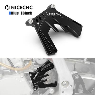 NICECNC Für Yamaha YZ250 2000-2024 YZ250X 2016-2023 YZ 250 YZ 250X Kettenradabdeckung Vorne Schutz Hülle Kettenschutz Aluminium
