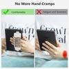 Leopard Print Tablet Hand Strap PU Leather Elastic Finger Grip Holder for Kindle/Kobo/Voyaga/Lenovo/Sony 6-8