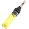 Gas Soldering Iron Pen Refillable Pure Butane Gas Solder Handheld Tool 8ML VA 100Transparent Yellow
