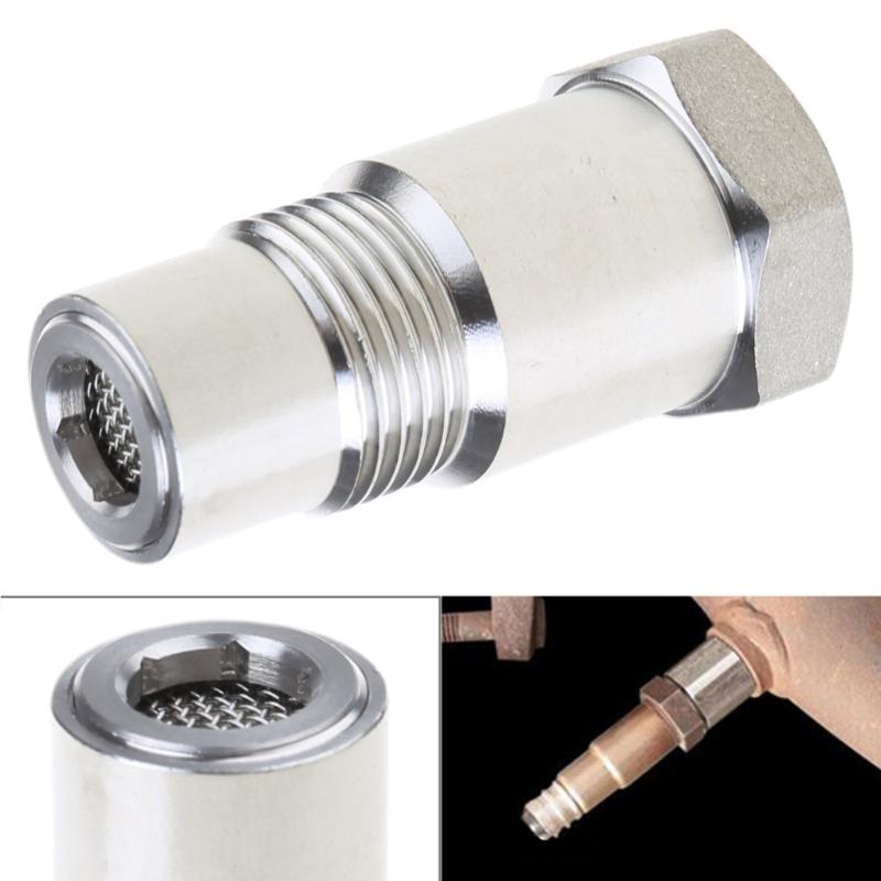 Oxygen O2 Sensor Spacer Adapter CEL Fix Check Engine Light Eliminator with Catalytic ConverterConnector Extension Filter
