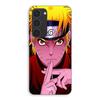 Phone Case - MANIACASE - Samsung Galaxy S23 Plus - Silicone - Black - Naruto Crossed Hands