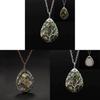 Natural Abalone Shell Pendant Necklace With Silver Finish For Women Gift And Travel Souvenir