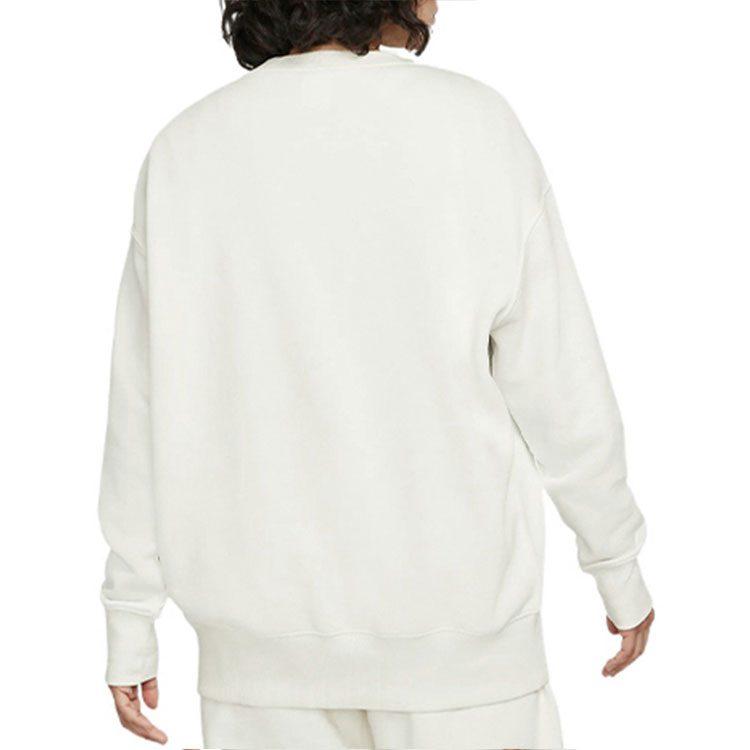 Nike Logo Embroidered Oversized Crewneck Sweatshirt DQ5734-133