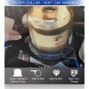 Replace For Davco 6’’ ID 380134 382 Colar/Vent Cap Oil Fuel Filter Wrench For Fuel Pro 382, 380, Metal